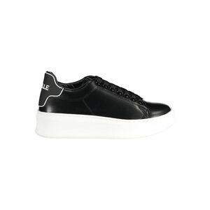 Gaelle Paris Platform LaceUp Sneakers Women Black